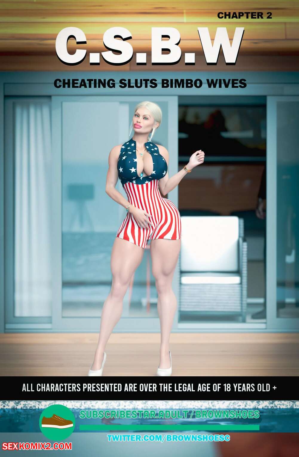 Porn comics Cheating Sluts Bimbo Wifes. Chapter 2. Brown Shoes.