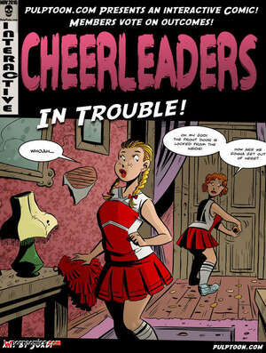 Porn comics Cheerleaders in Trouble. Continued.