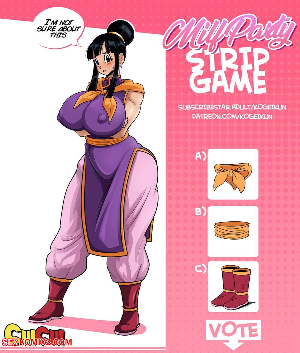 Porn comics Chi Chis strip game. Dragon Ball. Kogeikun