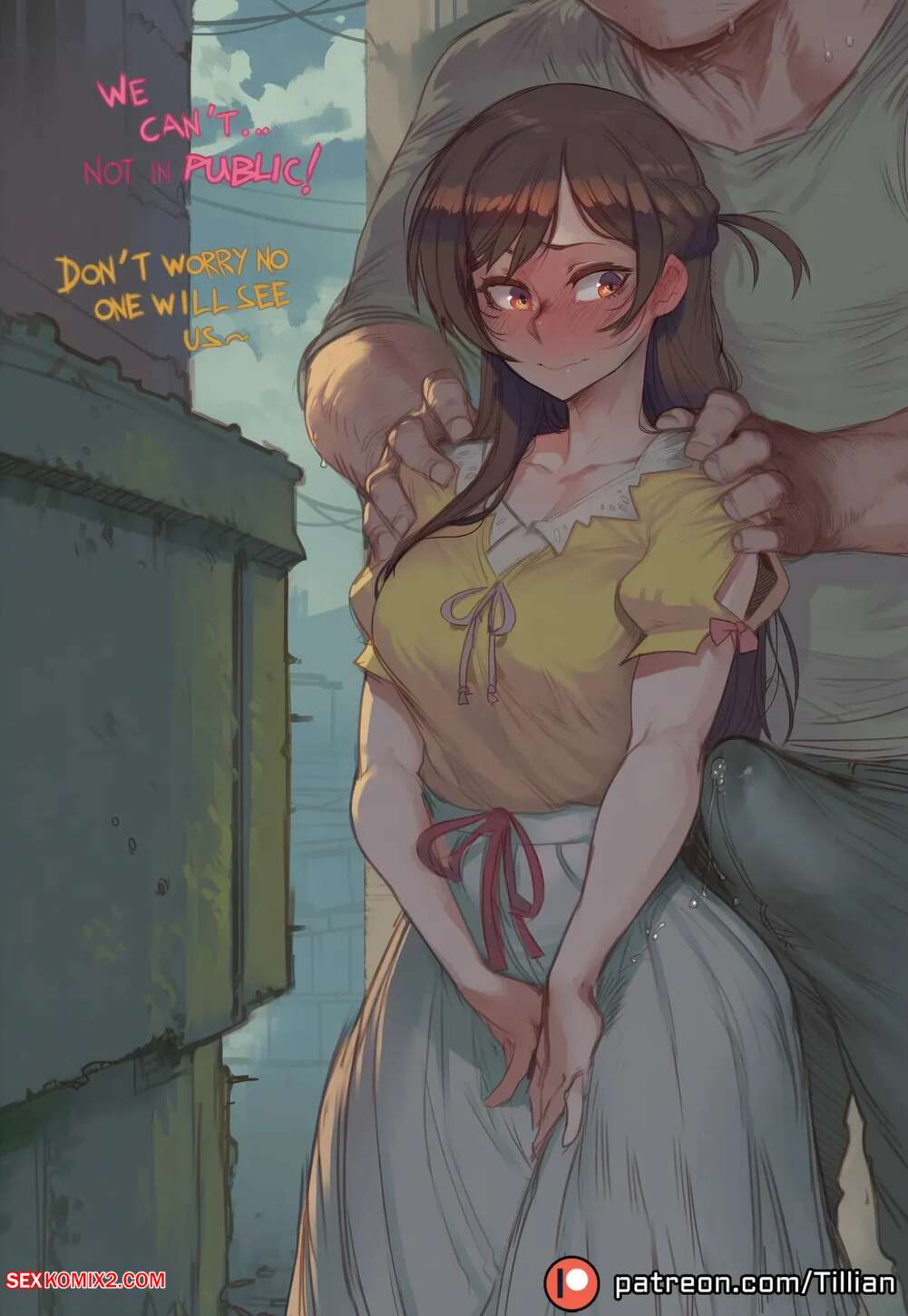 Porn comics Chizuru Mizuhara. Tillian