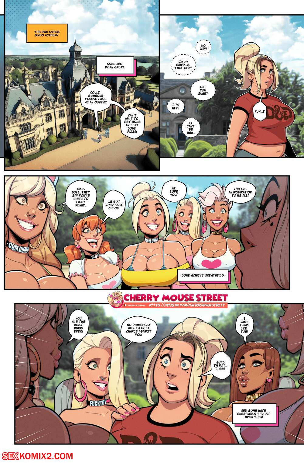 Porn comics Chloe and Amber. The Tragedy Of Jenny Laroy. Cherry Mouse Street.