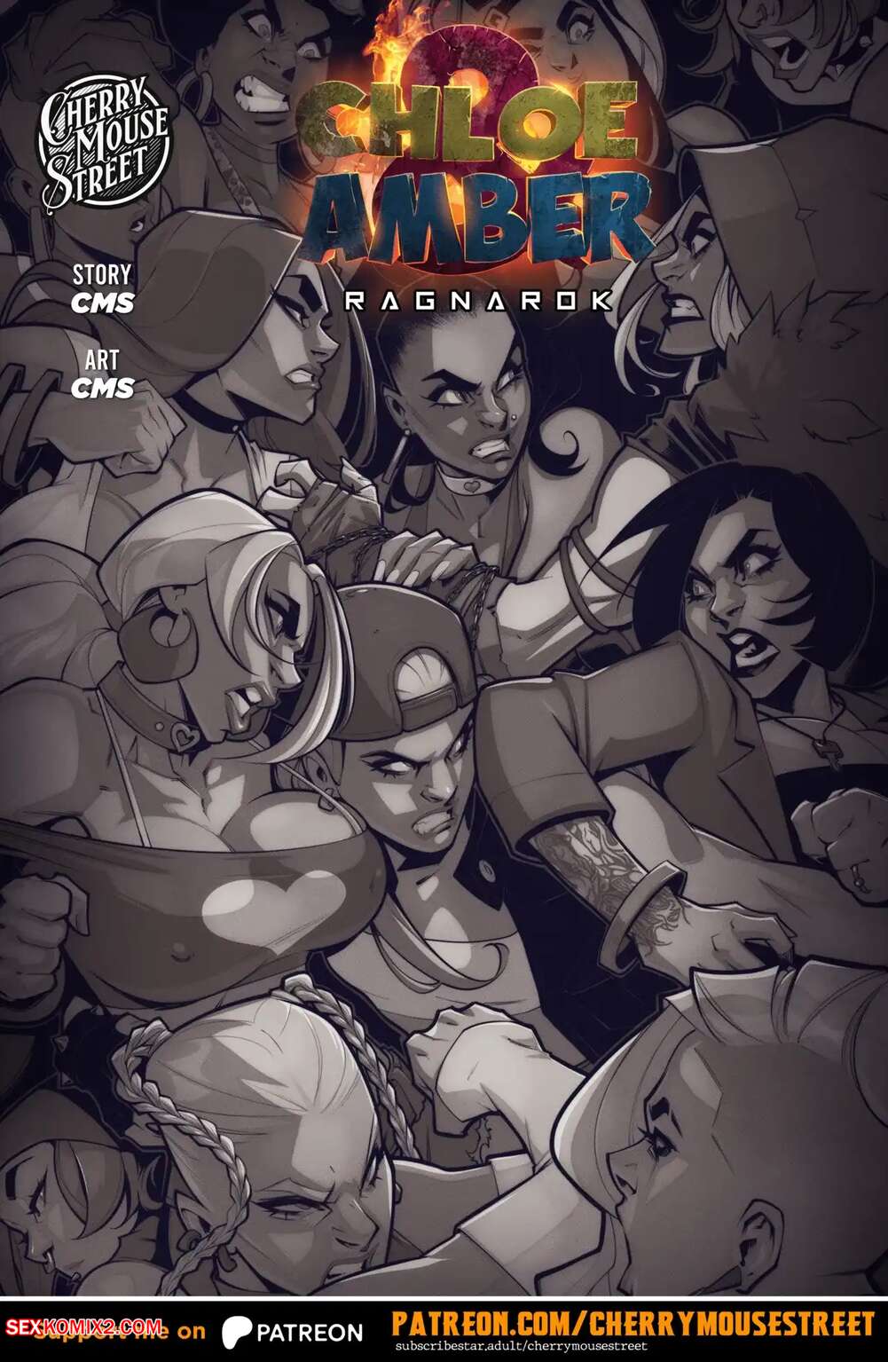 Porn comics Chloe and Amber Ragnarok. Cherry Mouse Street