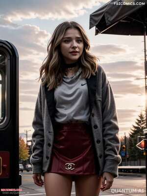 Porn comics Chloe Grace Moretz. Neighbours. QuantumAI