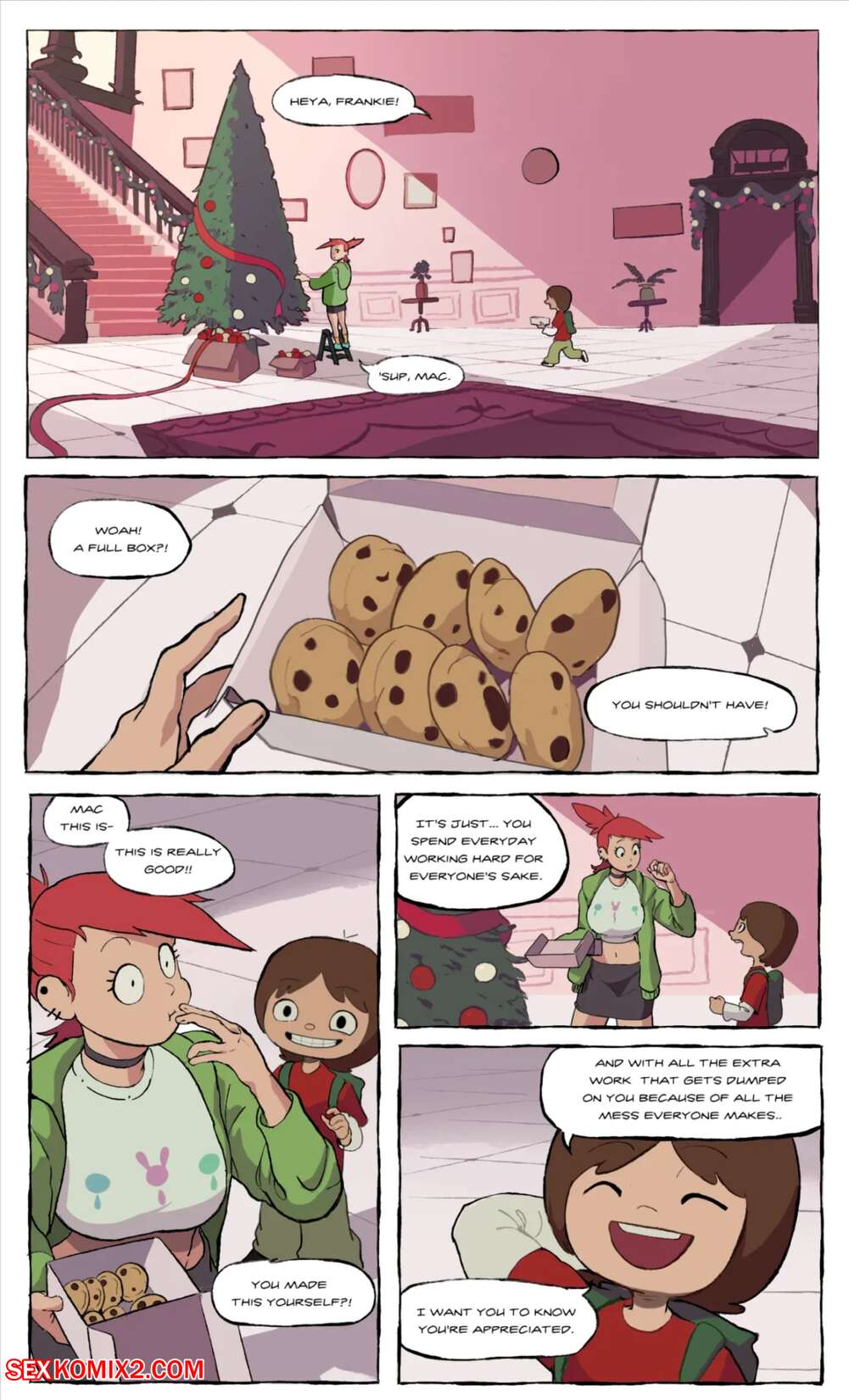 Porn comics Christmas Appreciations in the Fosters Home. Matchattea