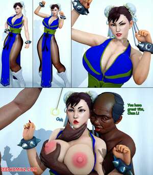 Porn comics Chun Li. Hypnosis. Ronail.