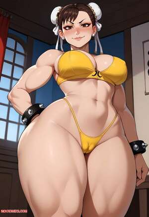 Porn comics Chun Li x BBC 2. Floxin