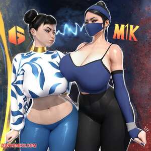 Porn comics Chun li x Kitana. Popogori