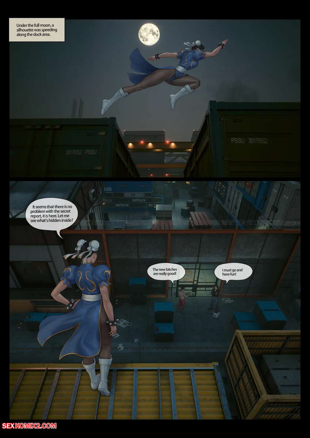 Porn comics Chun Lis Justice. Street fighter. Feather.