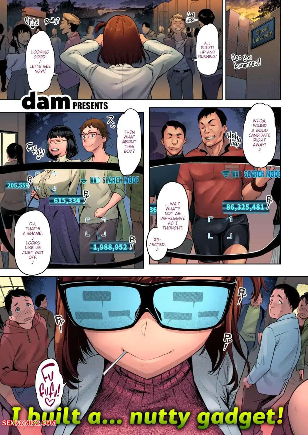 Porn comics Chuudoku. Sex scouter. Dam