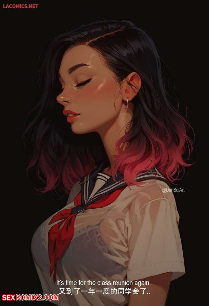 Porn comics Class Reunion. BlackPinkHair. DanSuiArt AI