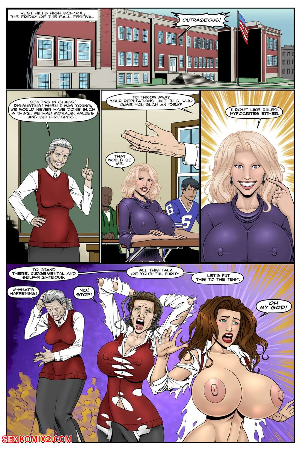 Porn comics Clock Witch. Deuce.