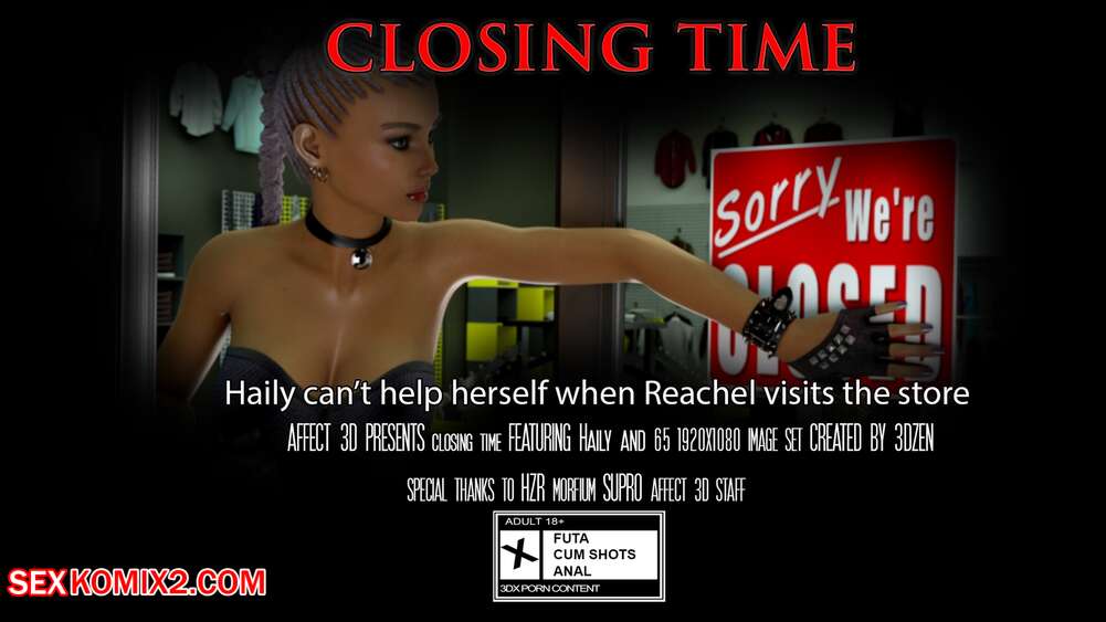 Porn comics Closing Time. 3DZen.