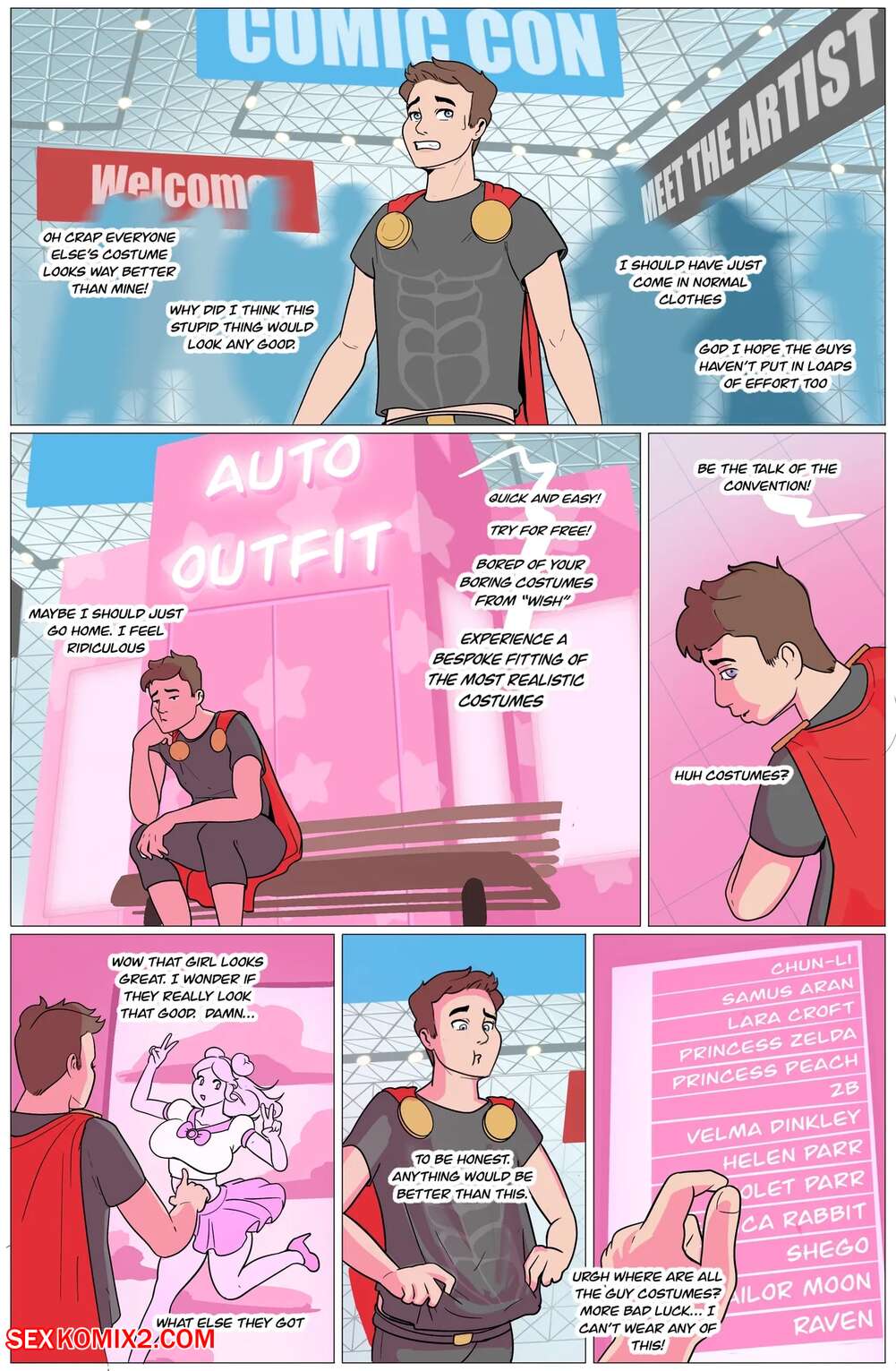 Porn comics Comic Con Autocloset. Mana Omega