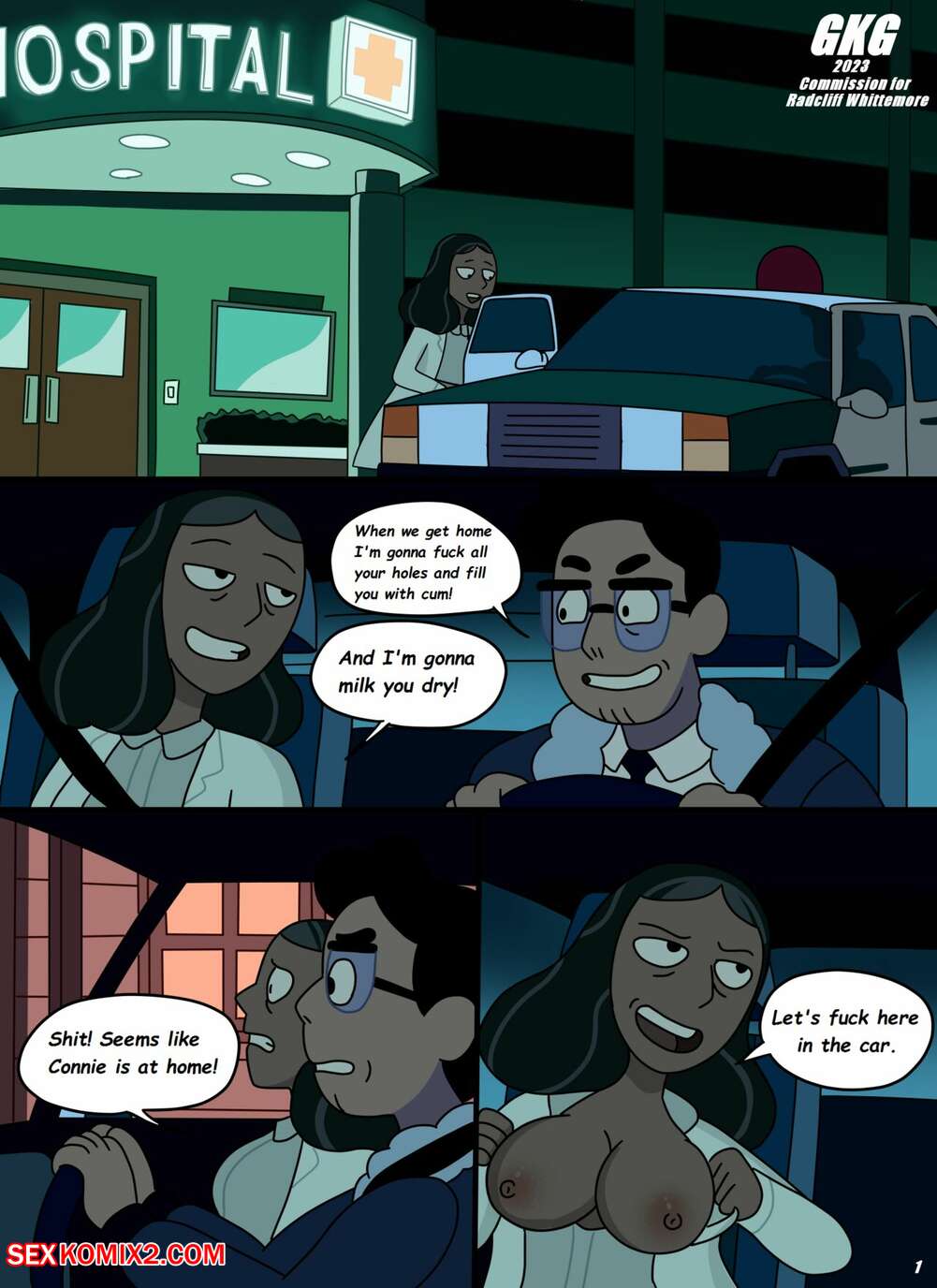 Porn comics Connie Maheswarans Newest Pleasures. CKG