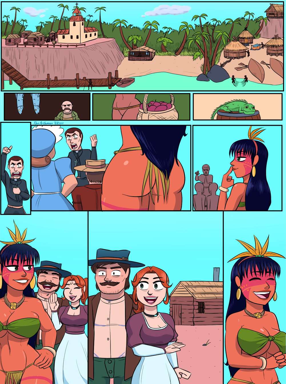 Porn comics Conversion. The Arthman.