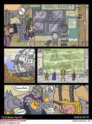 Porn comics Croft Raider. Chapter 2.  Akabur.