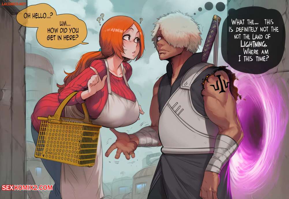 Porn comics Cross dimensional meeting with Orihime. Hoorpy.