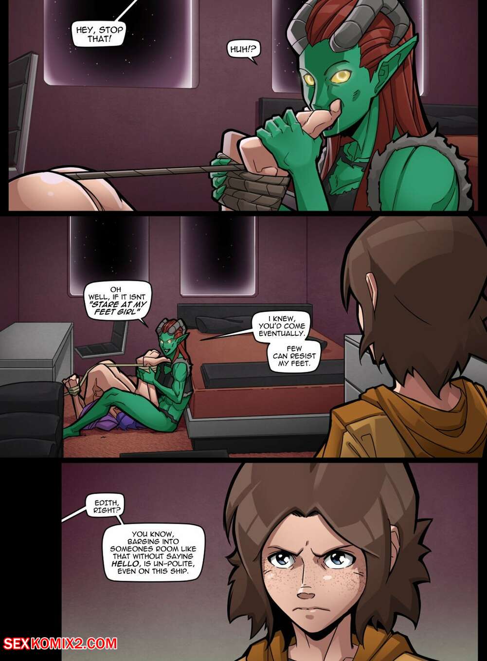 Porn comics Crusaders Legacy. Part 2. Briel7