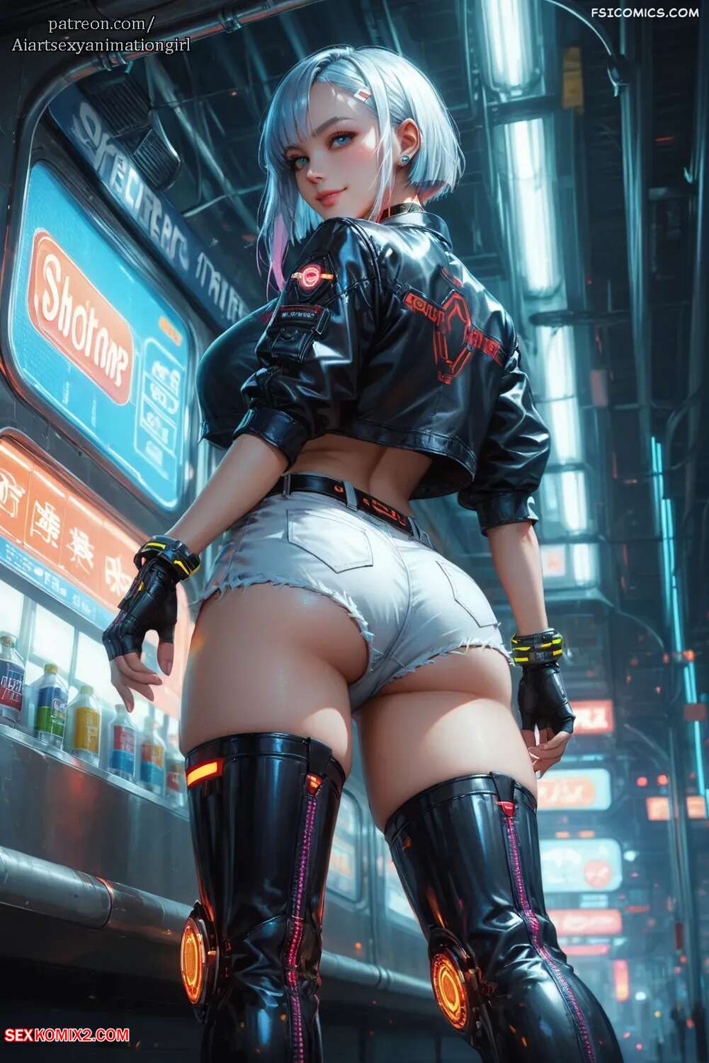 Porn comics Cyber Girl. AiASAG