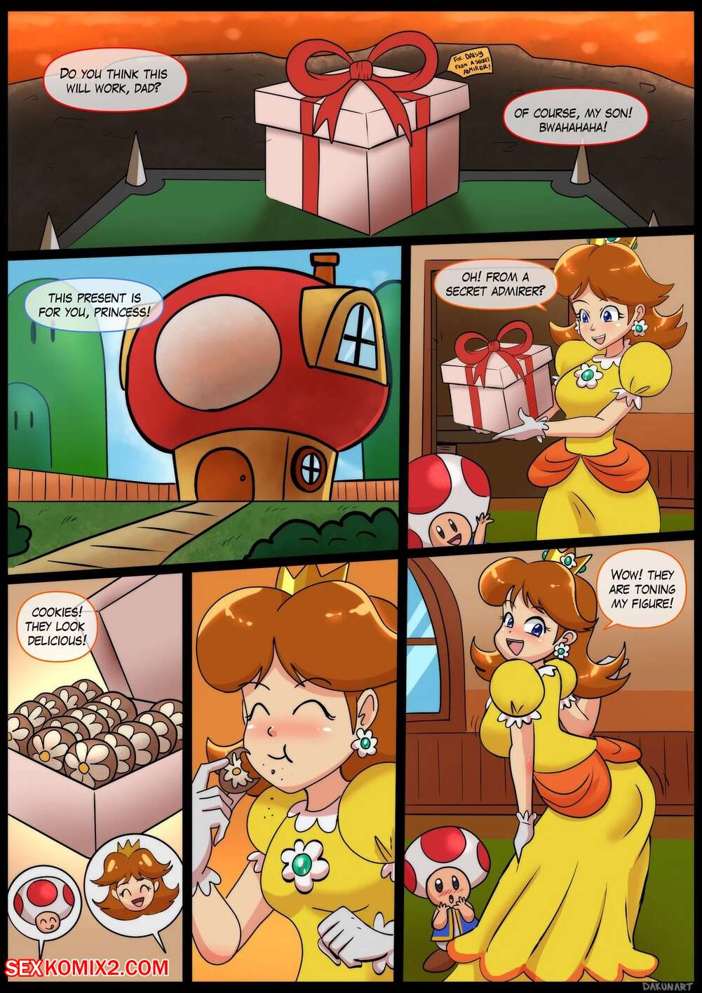 Porn comics Daisy. DakunArt