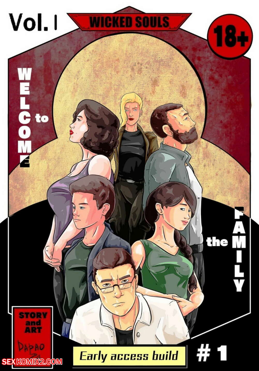 Porn comics Dapao. Wicked Souls. Vol.1. Welcome To The Family