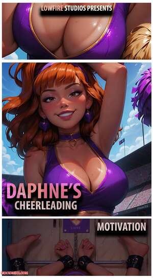 Porn comics Daphnes Cheerleading Motivation. LowFireStudios