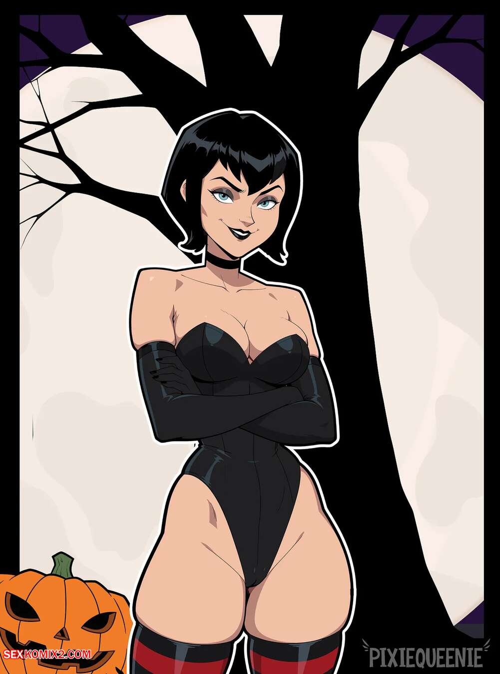 Porn comics Dark Queens of Halloween. PixiQueenie.