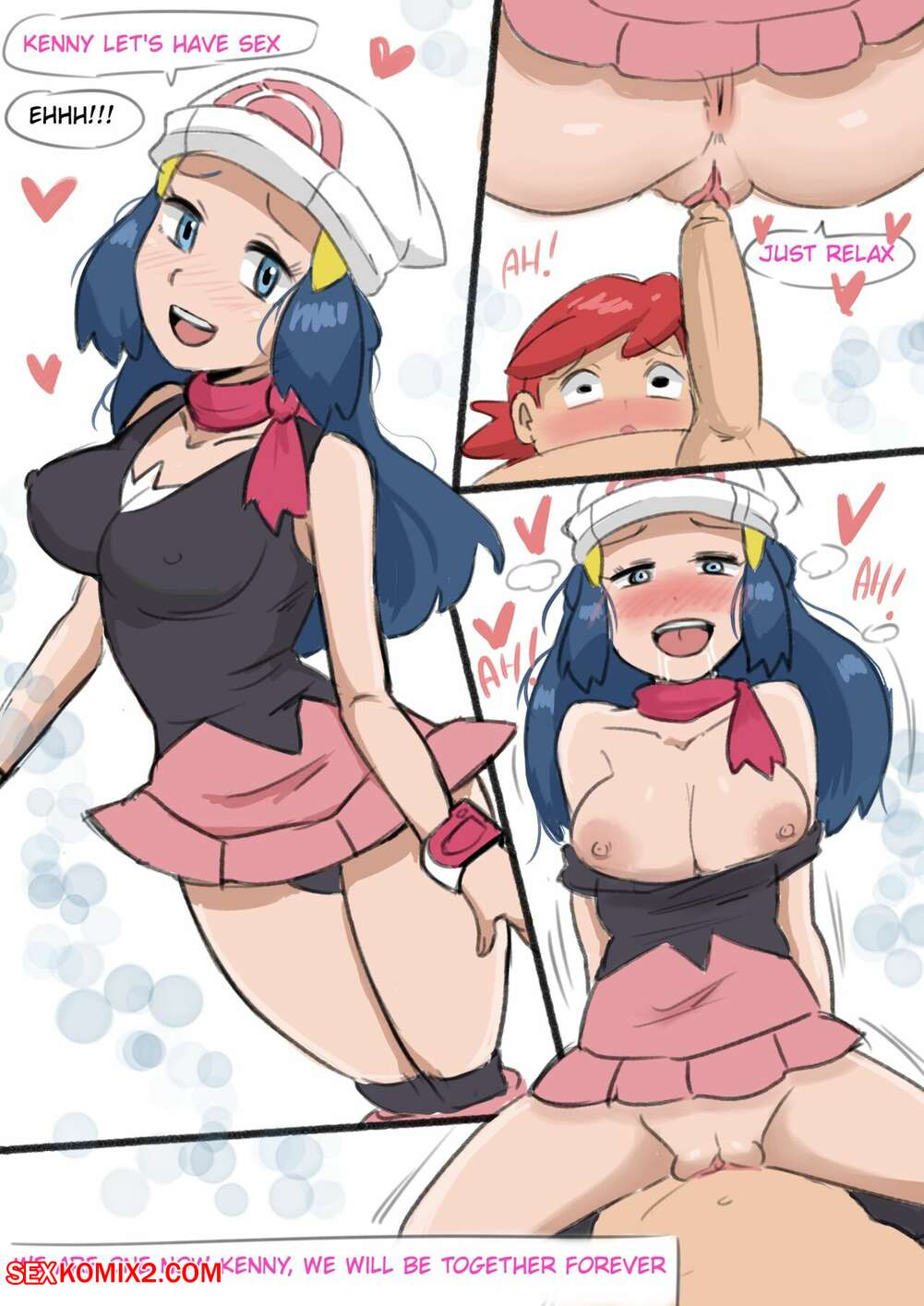 Porn comics Dawn Comic. Rider117