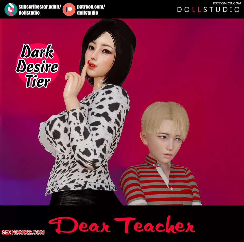 Porn comics Dear Teacher. DollStudio