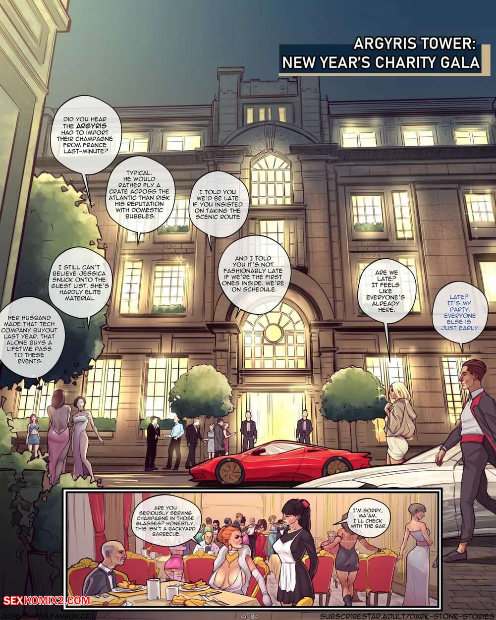 Porn comics Debt. Chapter 3. JDSeal