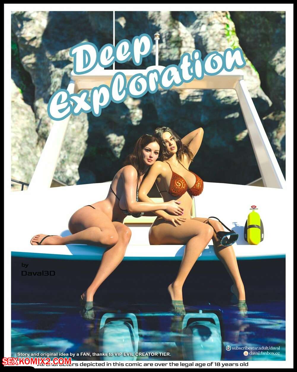 Porn comics Deep Exploration. Chapter 1. Daval3D.