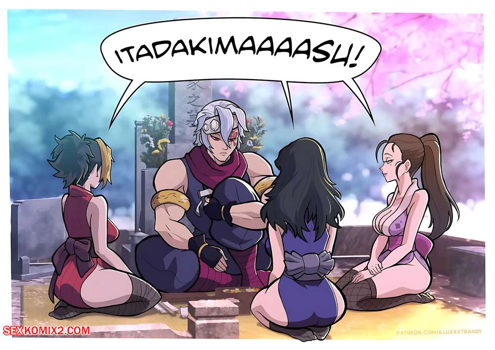 Porn comics Demon slayer. Tengen and Wives. IlluXXXtrandy
