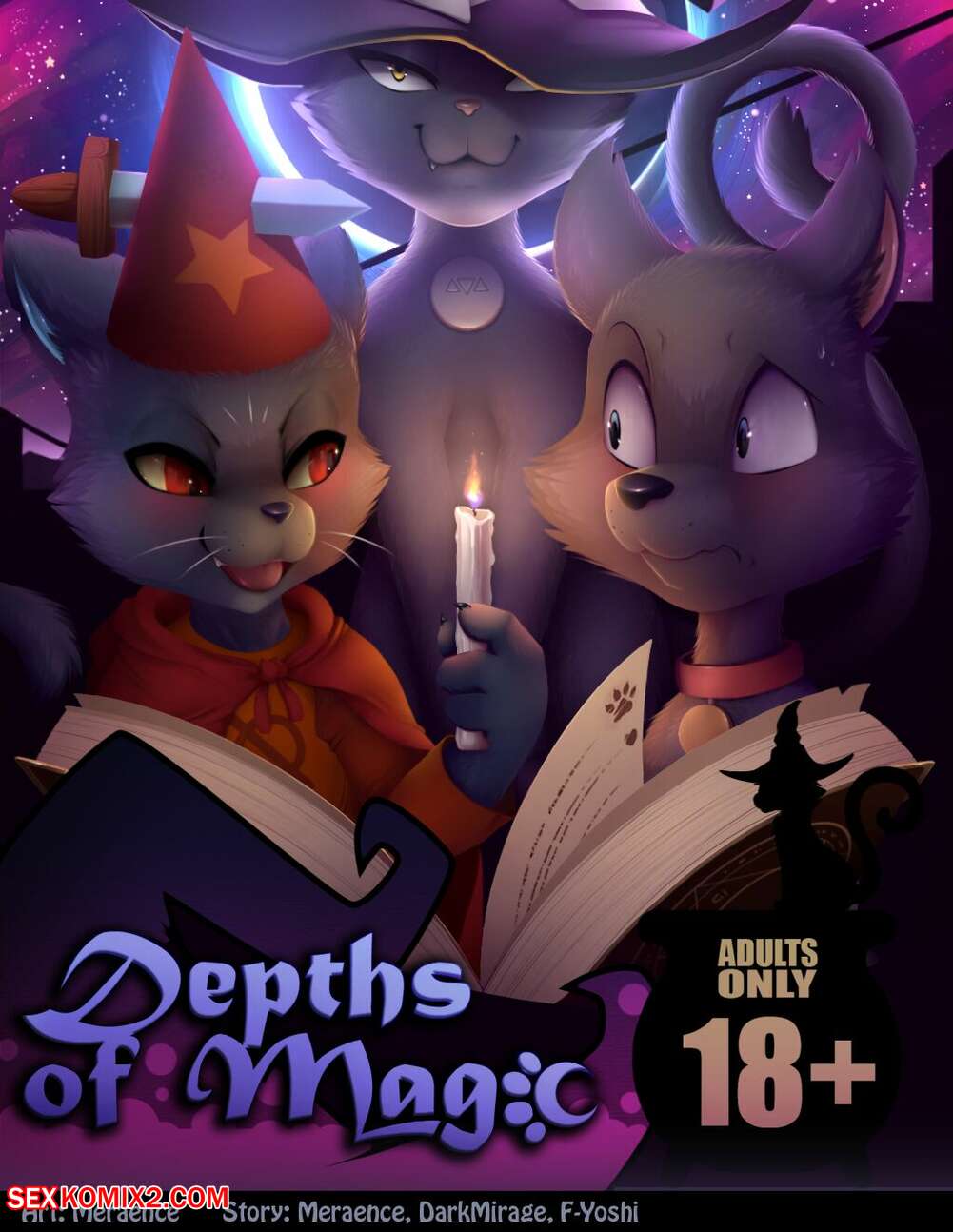 Porn comics Depths of Magic. Meraence