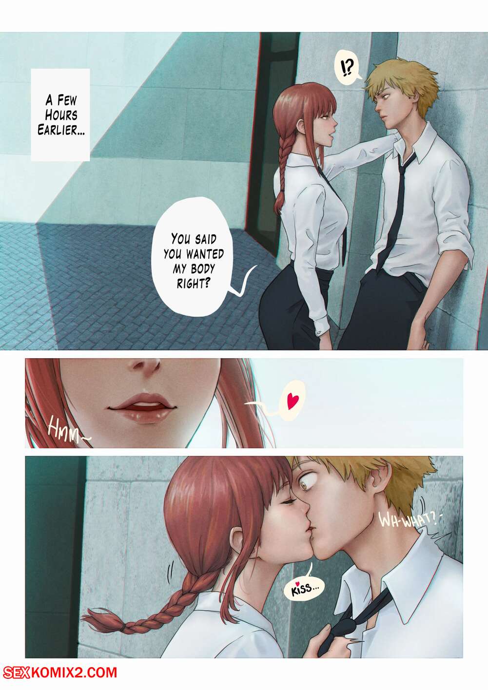 Porn comics Deus Ex Makima. Chapter 1. Chainsaw Man. CunCyun.