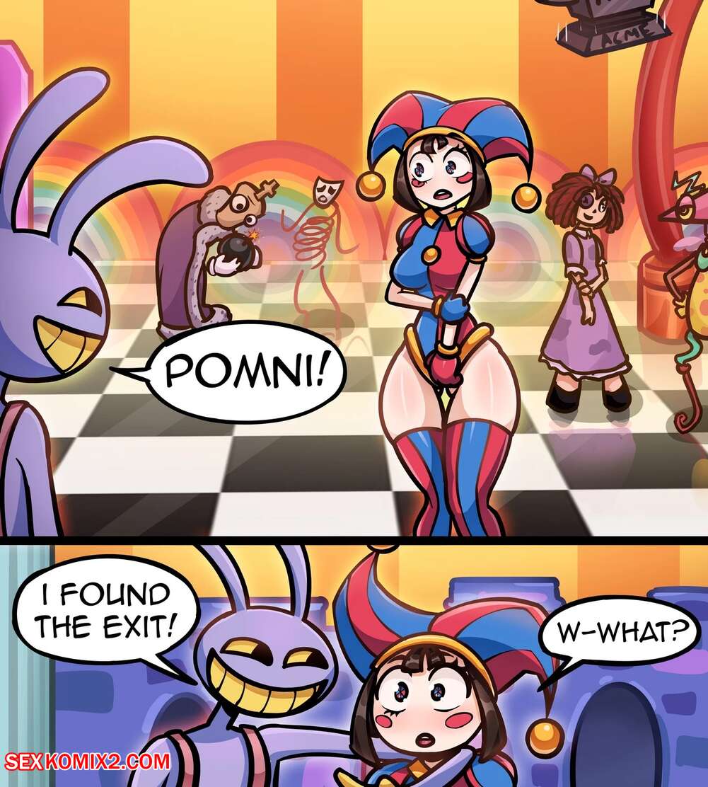 Porn comics Digital Circus. Aleksey Gutierrez