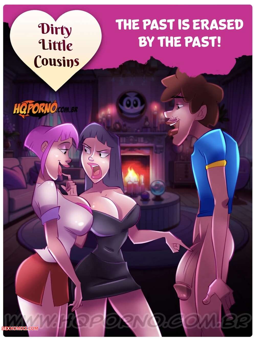 Porn comics Dirty Little Cousins. Chapter 5. As priminhas sacanas. HQPorno