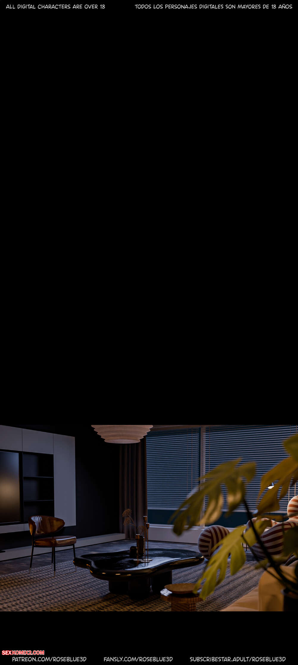 Porn comics Dismissed. Chapter 10. Rose Blue 3D