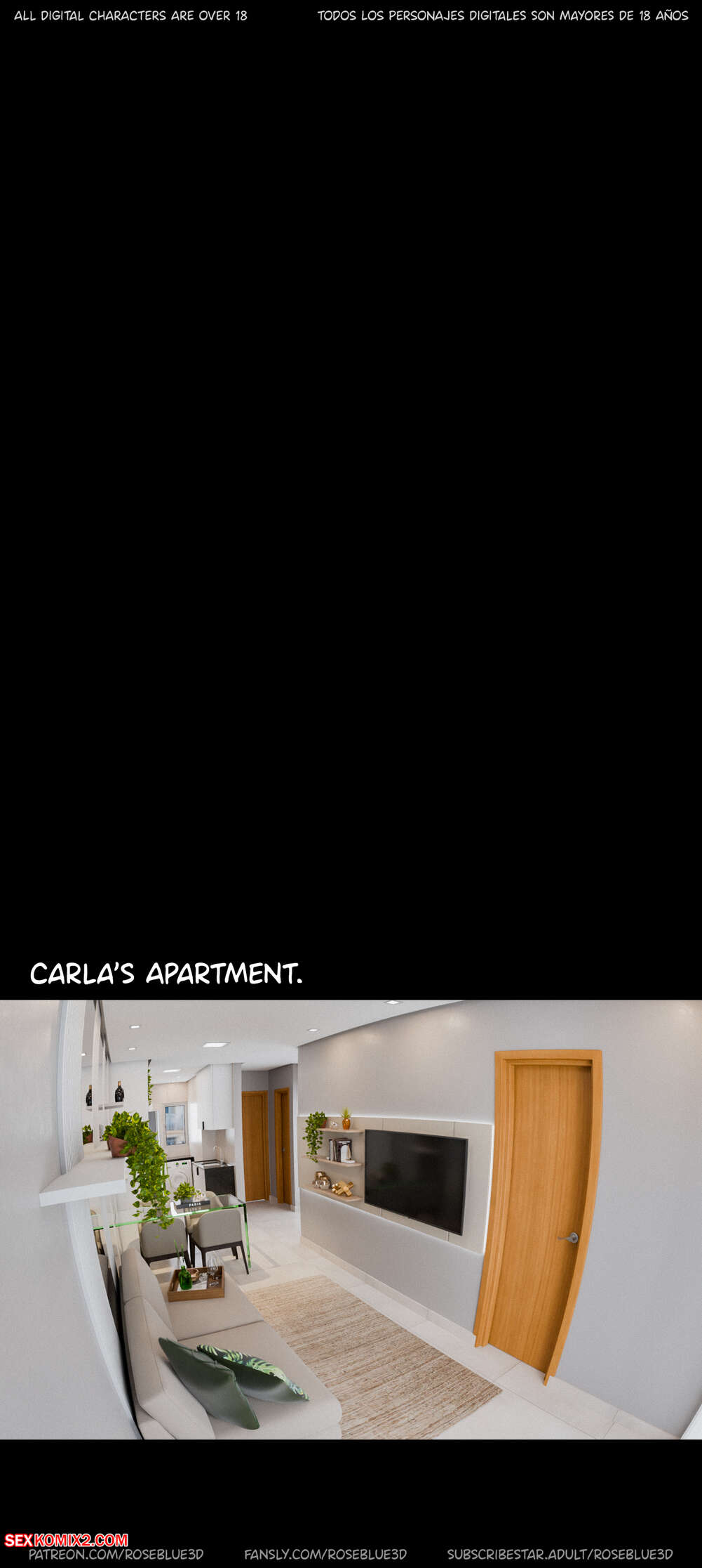 Porn comics Dismissed. Chapter 6. Rose Blue 3D