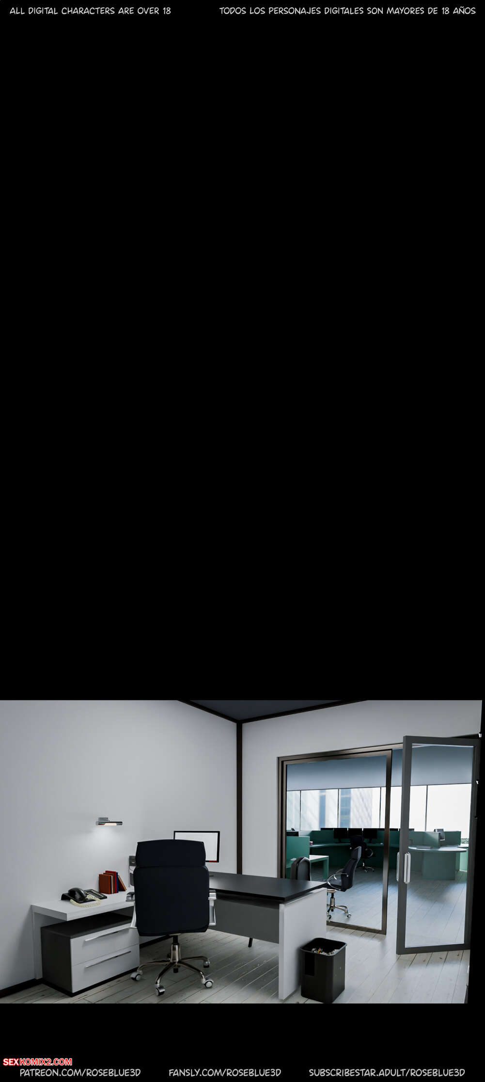 Porn comics Dismissed. Chapter 8. Rose Blue 3D