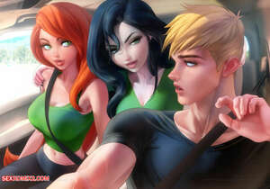 Porn comics Distracted Girlfriend. Kim Possible. Sakimichan.
