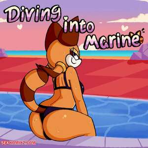 Porn comics Diving into Marine. Monemi