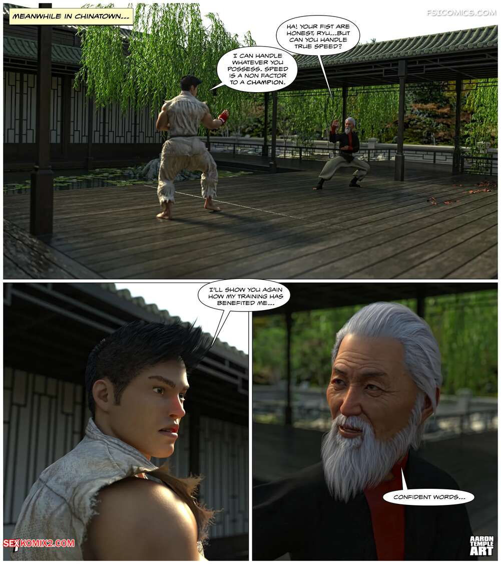 Porn comics Dojo Heat. Chapter 1. AaronTempleArt