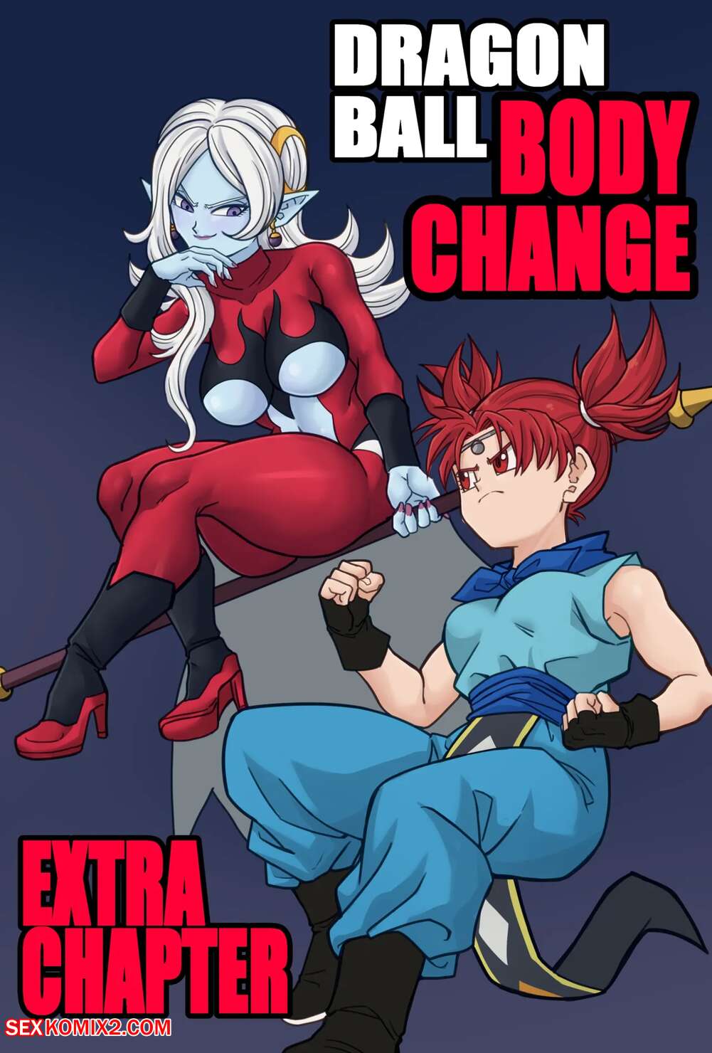 Porn comics Dragon Ball. Body Change. Extra Chapter. AxlexCima