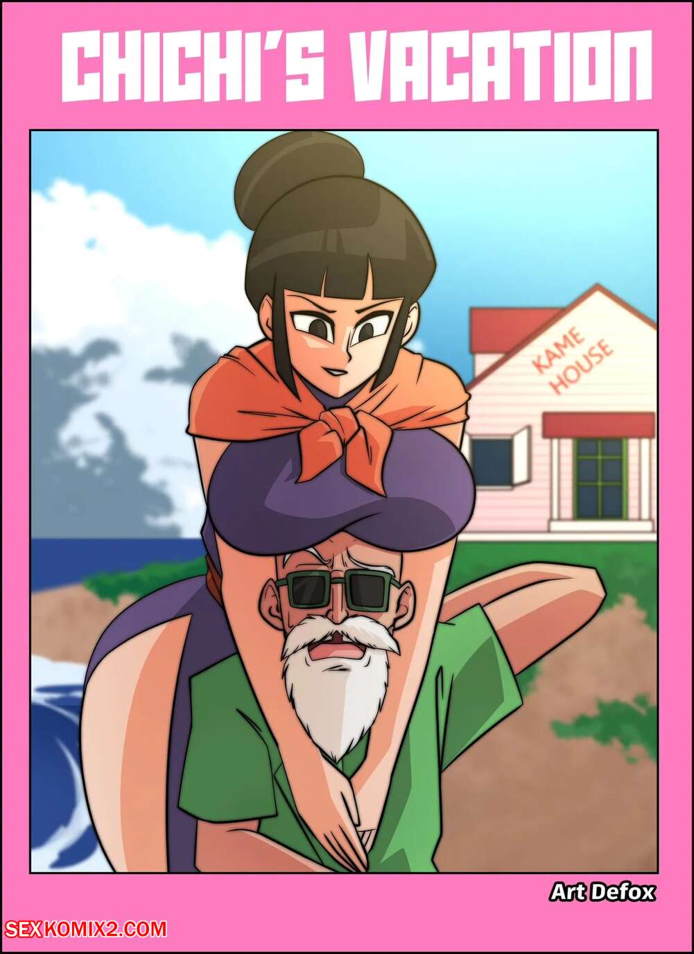 Porn comics Dragon Ball. Chichis Vacation. ArtDefox.