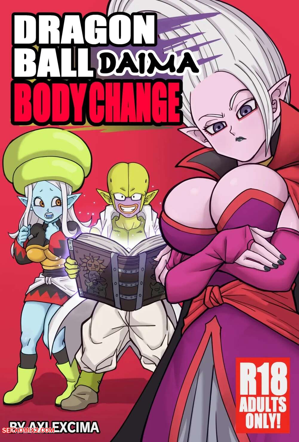 Porn comics Dragon Ball. Daima Body Change. AxlexCima