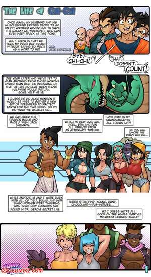Porn comics Dragon Ball Z. The Life Of Chi Chi. Kennycomix