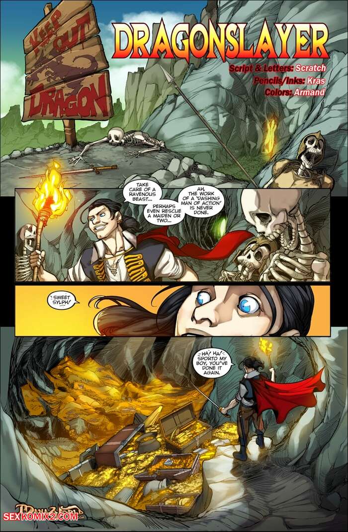 Porn comics Dragonslayer. Mana World.