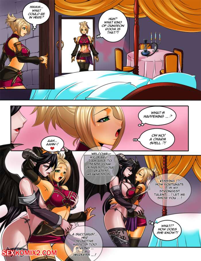 Porn comics Eirena and Succubus. Chapter 1. Diablo 3. JadenKaiba.