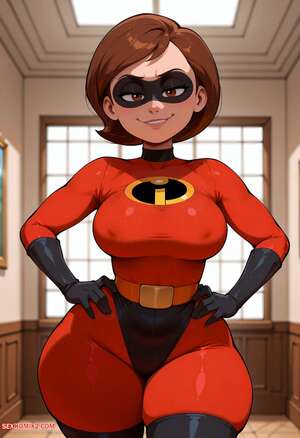 Porn comics Elastigirl x BBC. Floxin