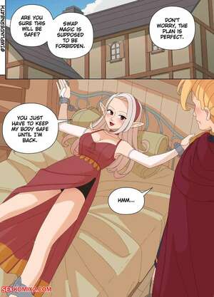 Porn comics Elf and Criminal Body Swap. ImpUnderneath